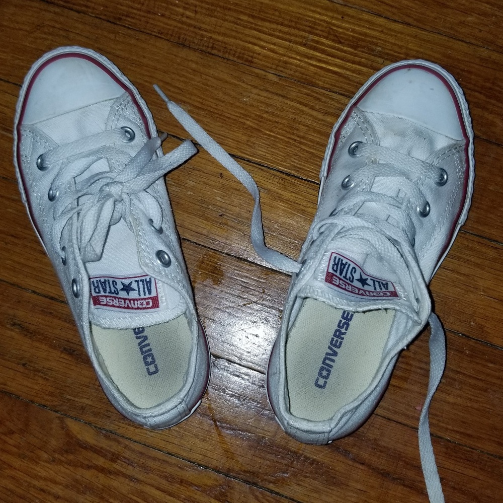 White Converse